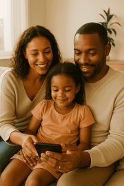 Parents utilisant MyStory 1